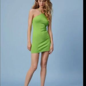 Small green Zara dress